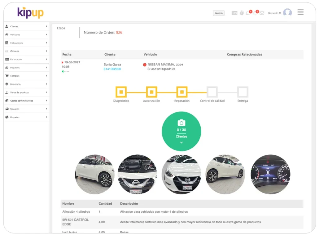 Software para Talleres Mecánicos Software para Talleres Mecánicos
